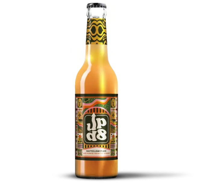 Upd8 Dattellimonade - Vegan & Glutenfrei, 330ml