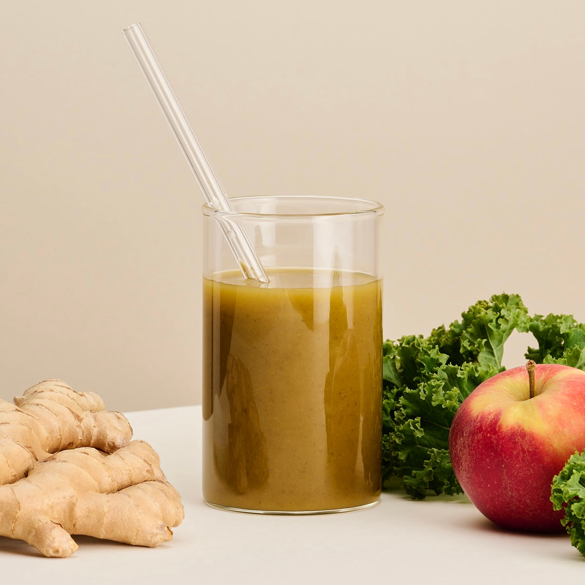 Berioo Saft: Apfel, Grünkohl, Ingwer - Bio & Vegan, 250ml