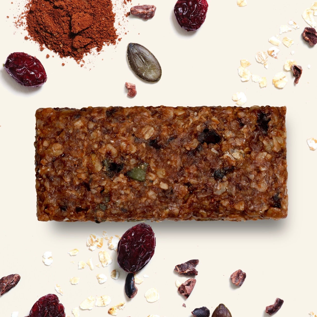 Hafervoll Cranberry Cocoa Flapjack - Bio & Vegan, 60 g