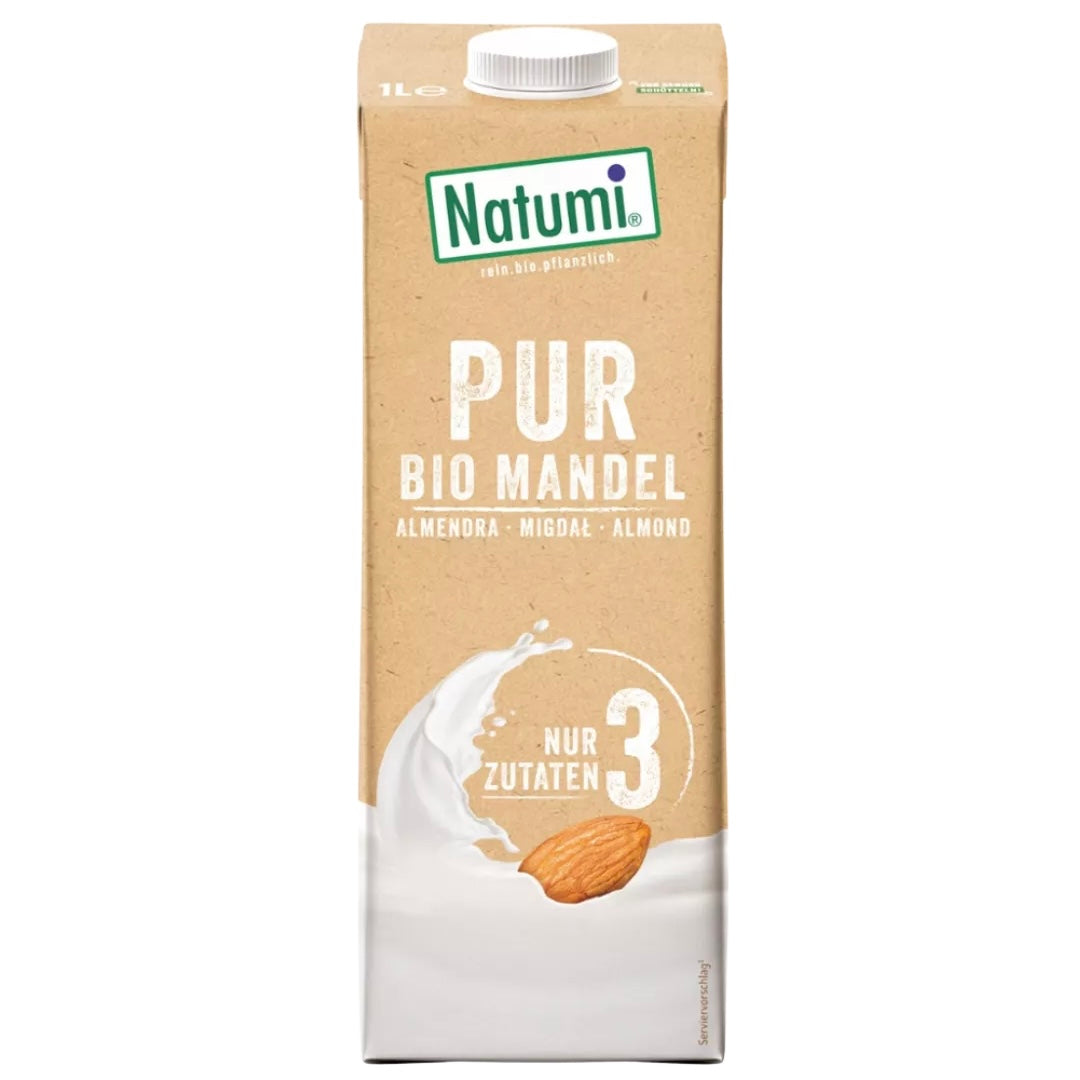 Natumi Mandeldrink Pur - Vegan & Bio, 1L