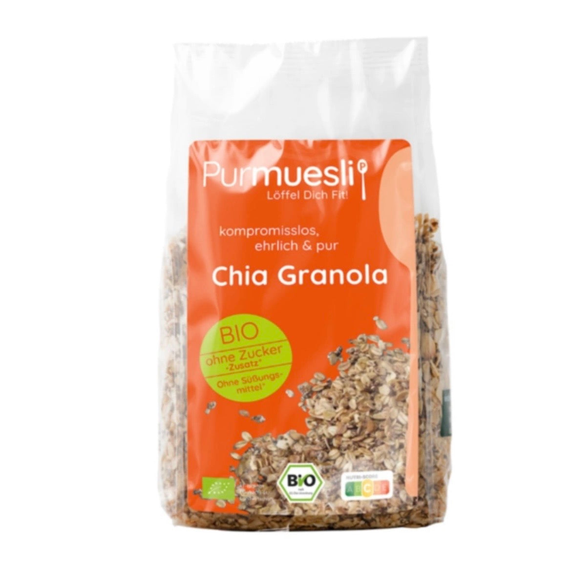 Purmuesli Chia Granola Müsli - Bio & Vegan, 400g