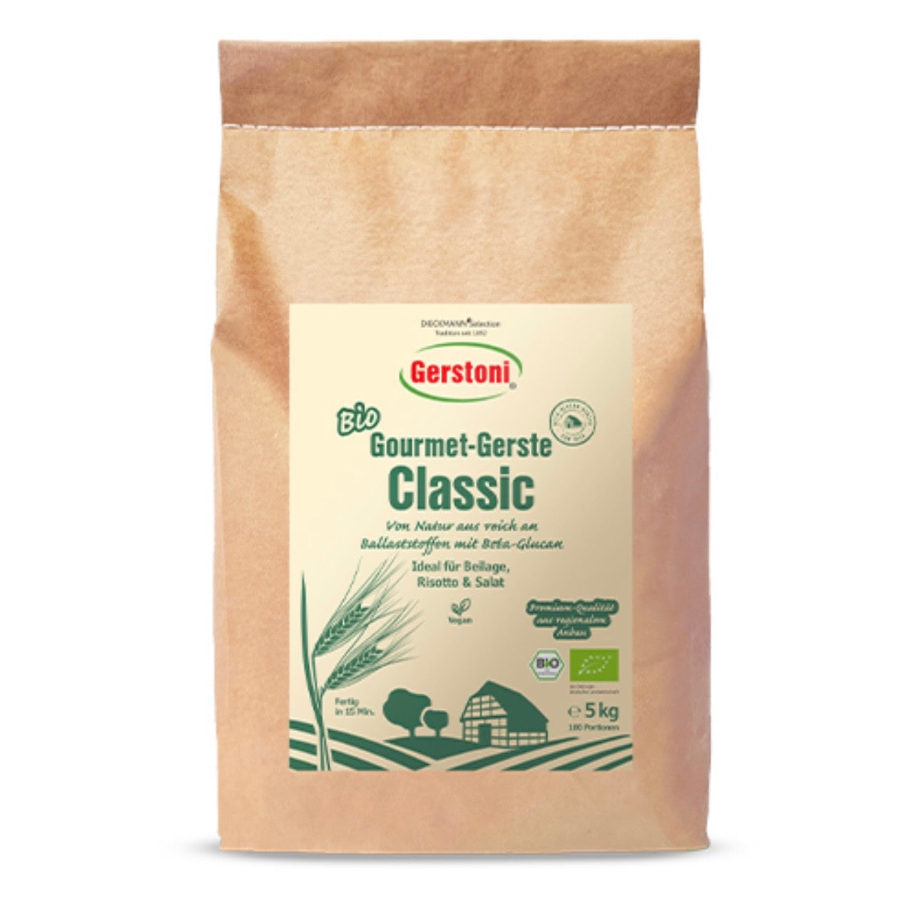 Gerstoni Gourmet Bio Gerste Classic, 5 kg