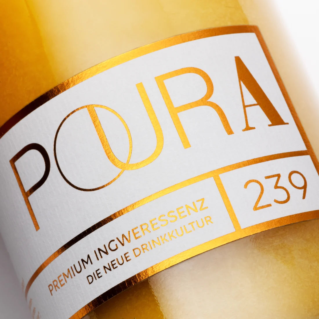 Poura Bio Kurkumasirup mit 35% Kurkumasaft, 95ml