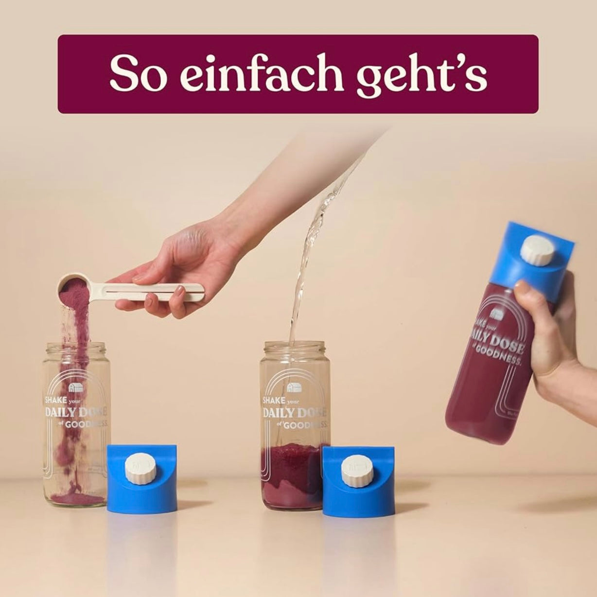 BlueFarm Ever Shot - wie bleibst du jung? - Very Berry, 300g