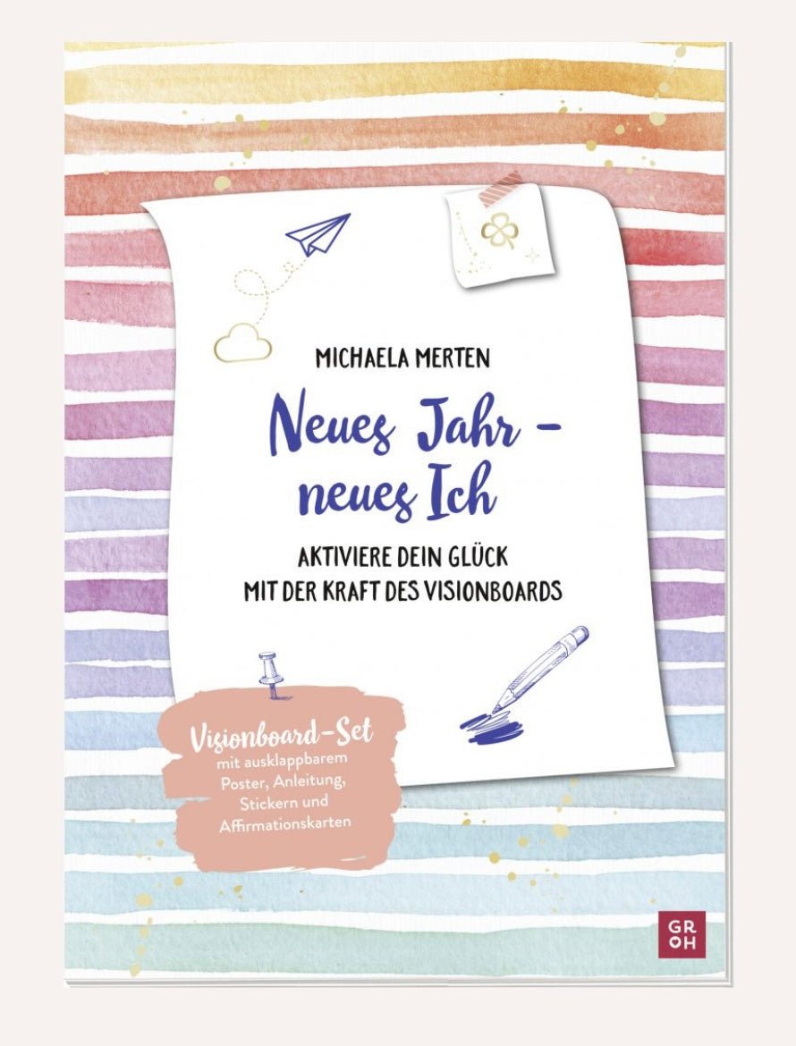 Groh Visionsboard-Set: Neues Jahr-neues Ich
