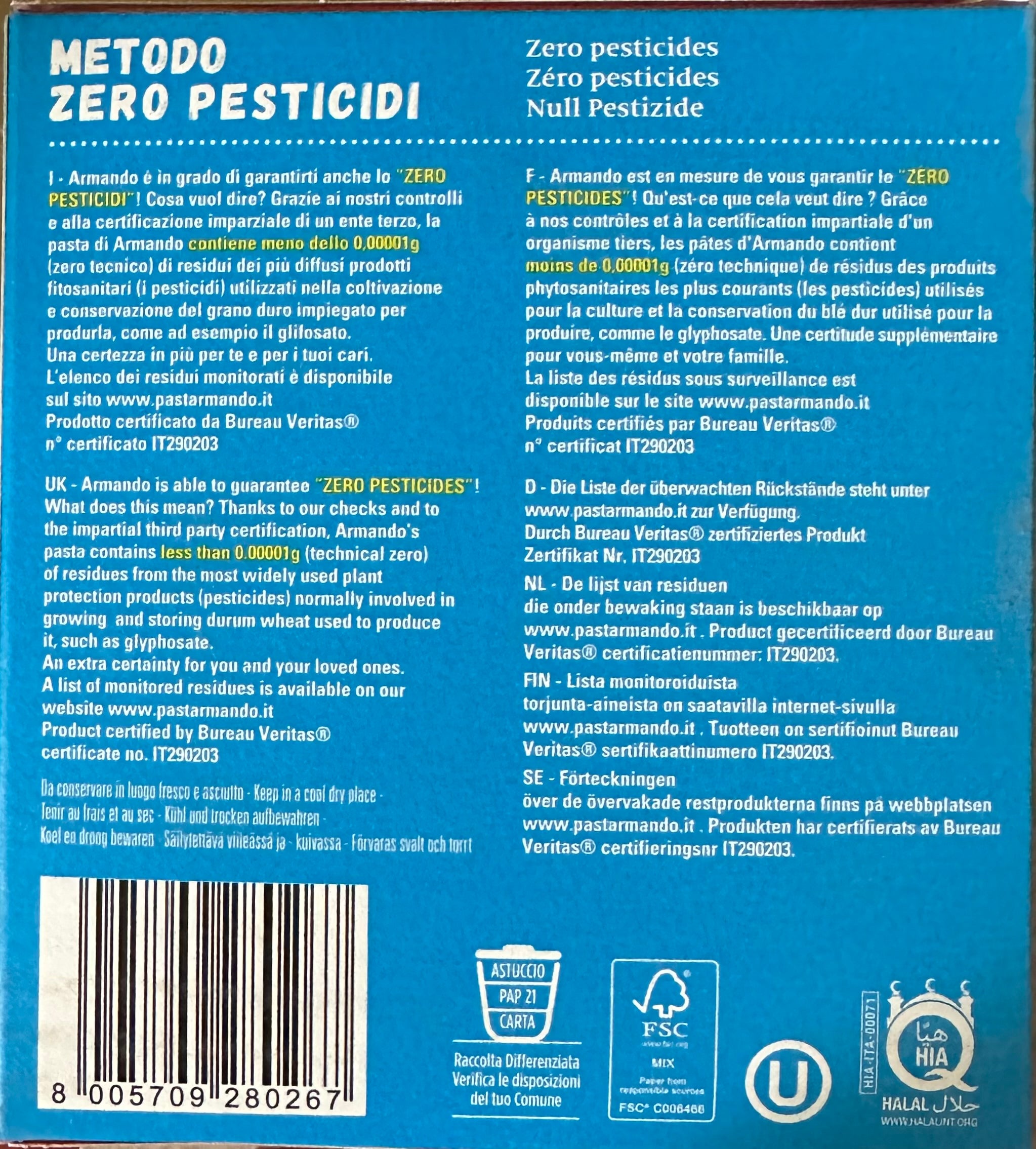 Armando Gli Orzi 400G