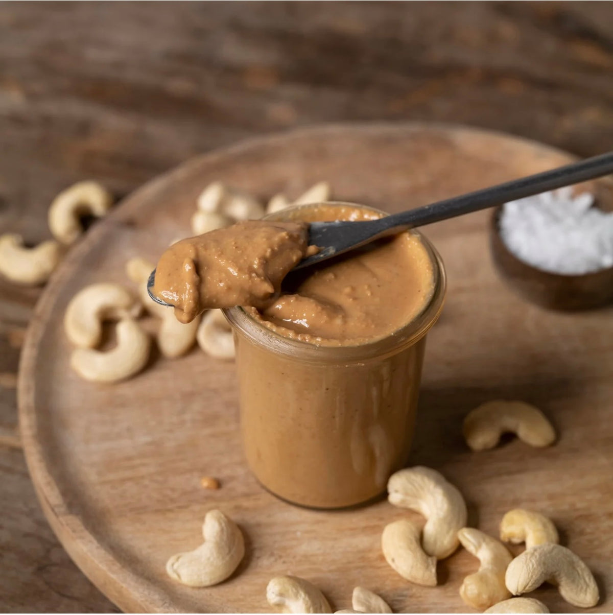 MightyKashoo Cashewmus Geröstet crunchy&salzig, 350g