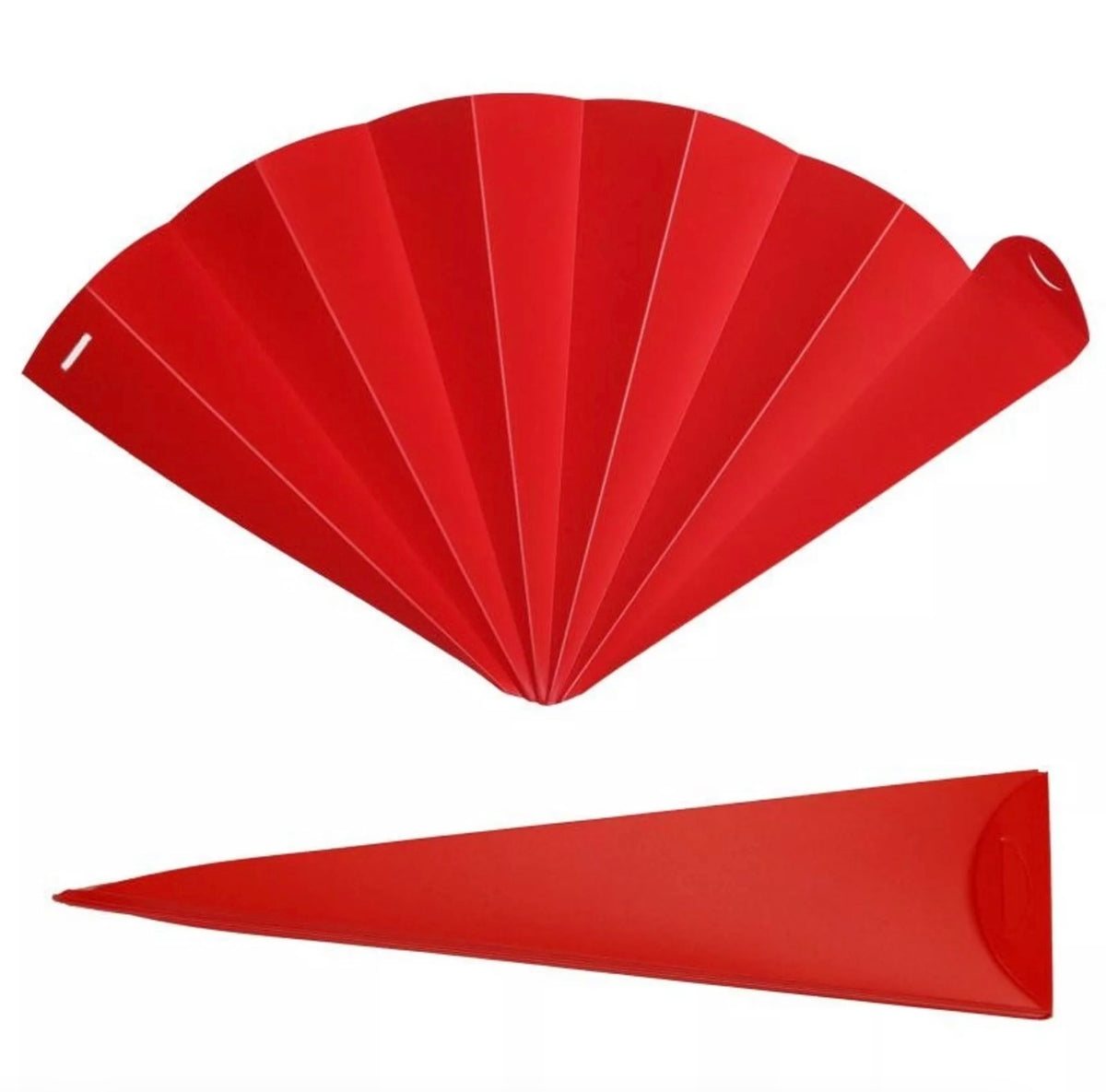 Faltfächer Rot