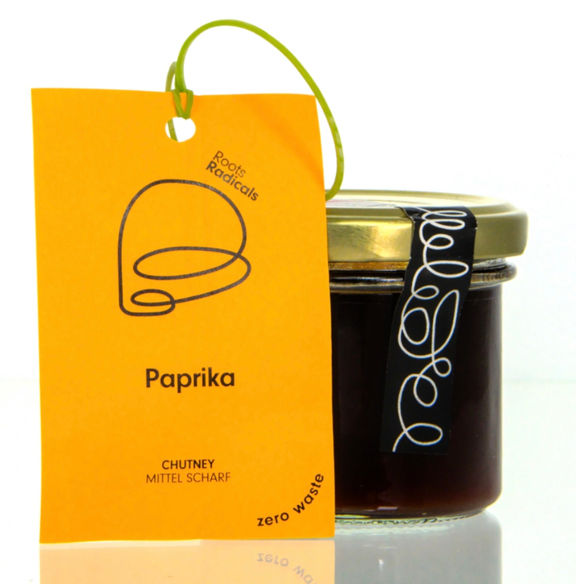 RootsRadicals Scharfes Paprika Chutney