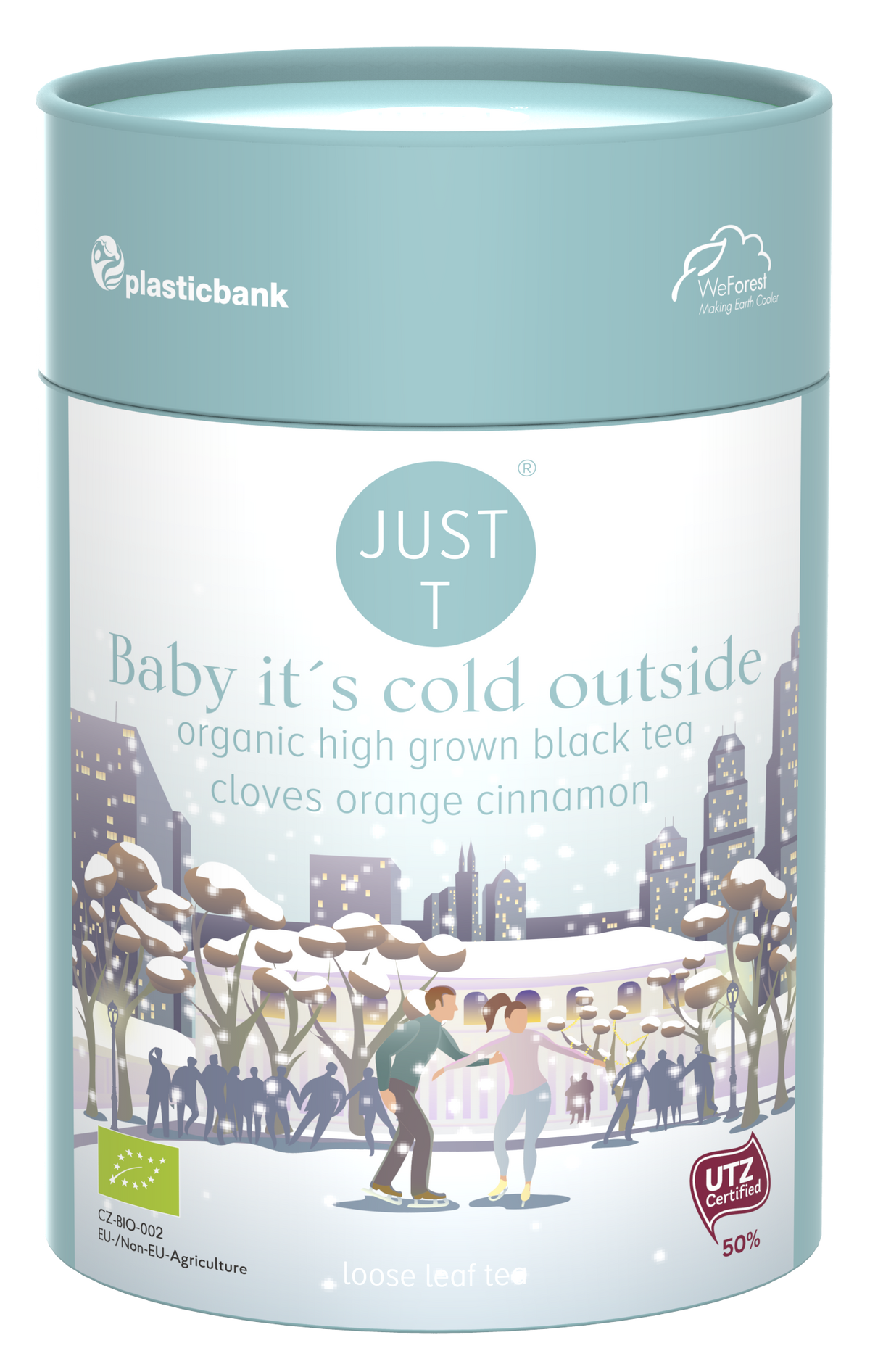 JUST T Baby it's Cold Outside Tee, 125g