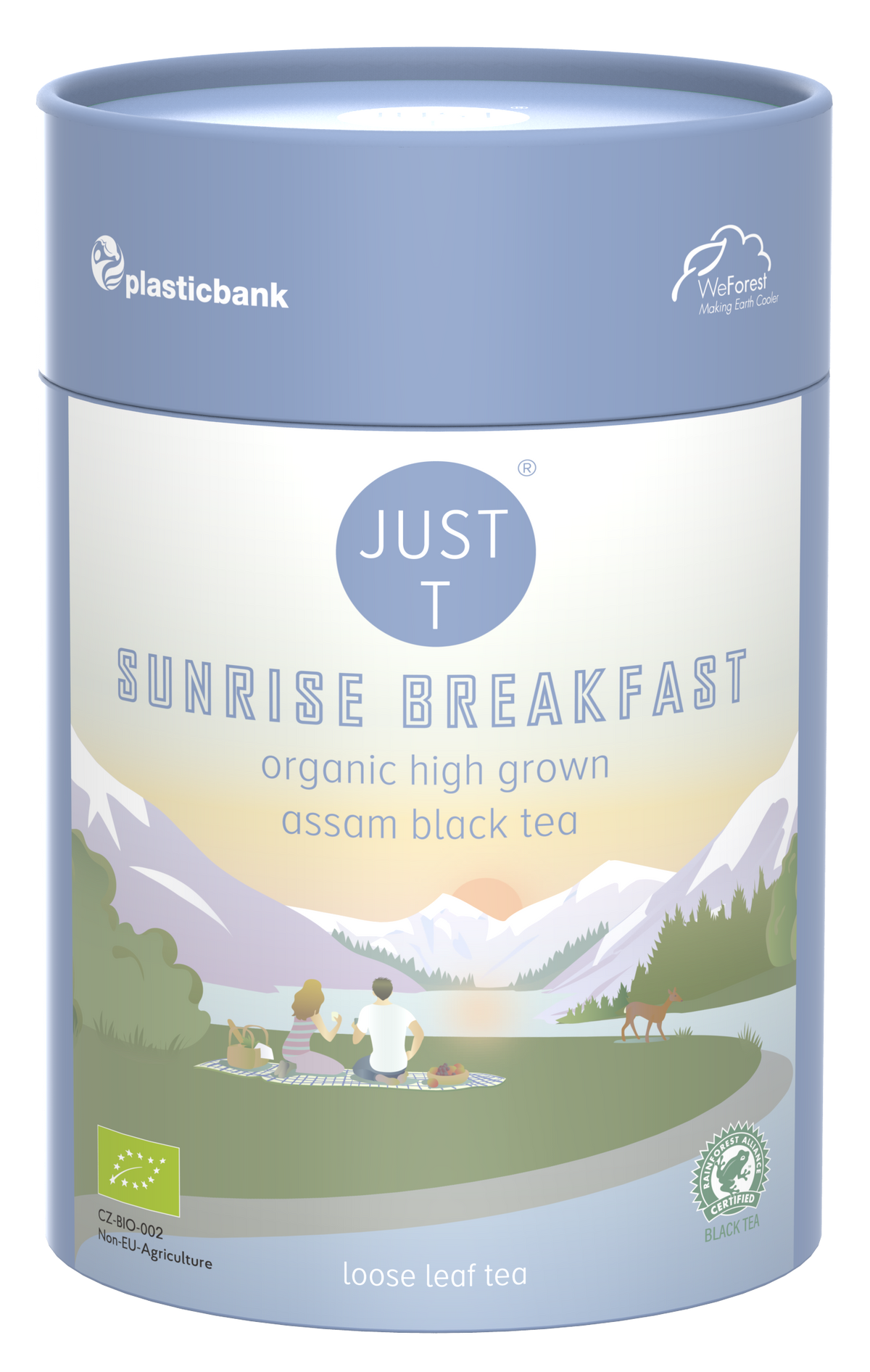 JUST T Sunrise Breakfast Tee, 125g