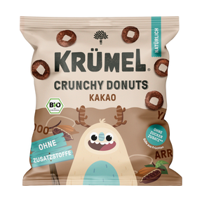 Heimatgut Bio Krümel Crunchy Donuts Kakao 8x20g