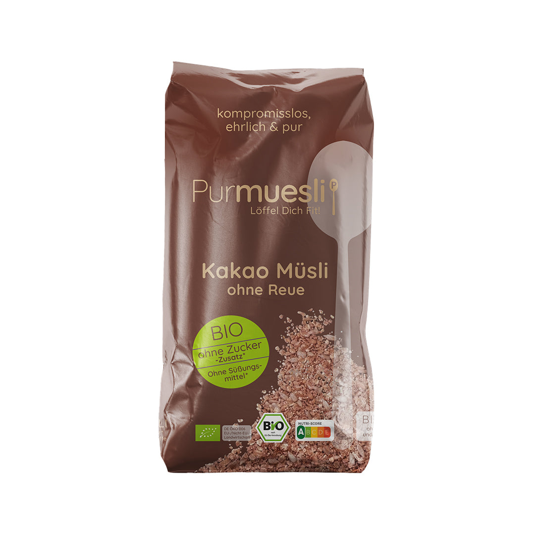 Purmuesli Kakao ohne Reue Müsli - Bio & Vegan, 350g