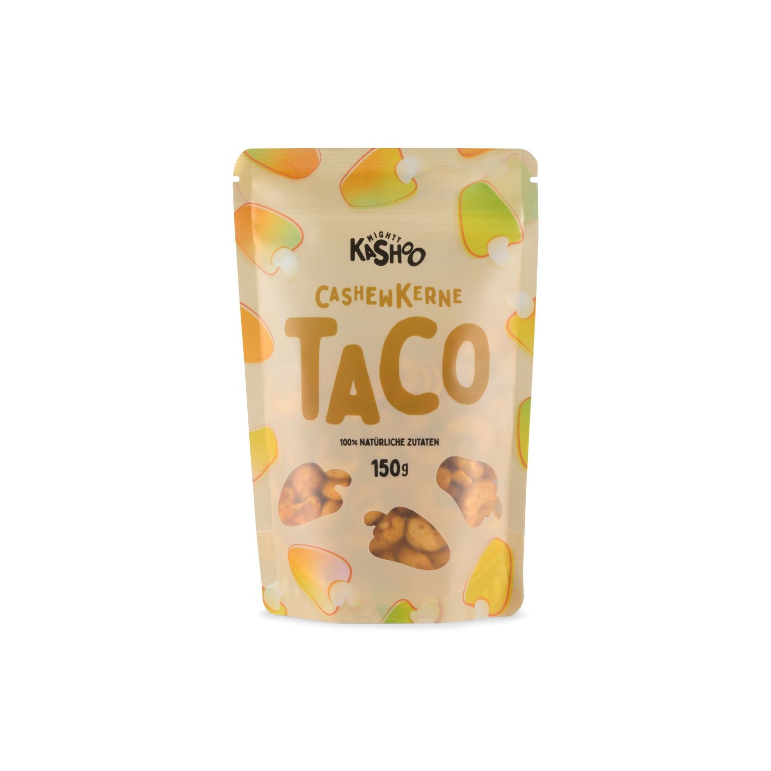 MightyKashoo Cashewkerne Taco, 150g