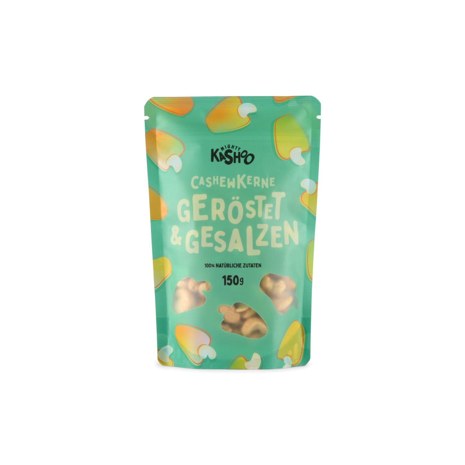 MightyKashoo Cashewkerne geröstet & gesalzen, 150g
