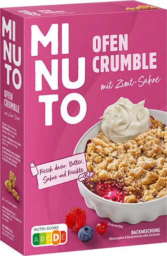 MINUTO Ofen Crumble