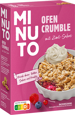 MINUTO Ofen Crumble 7x164g