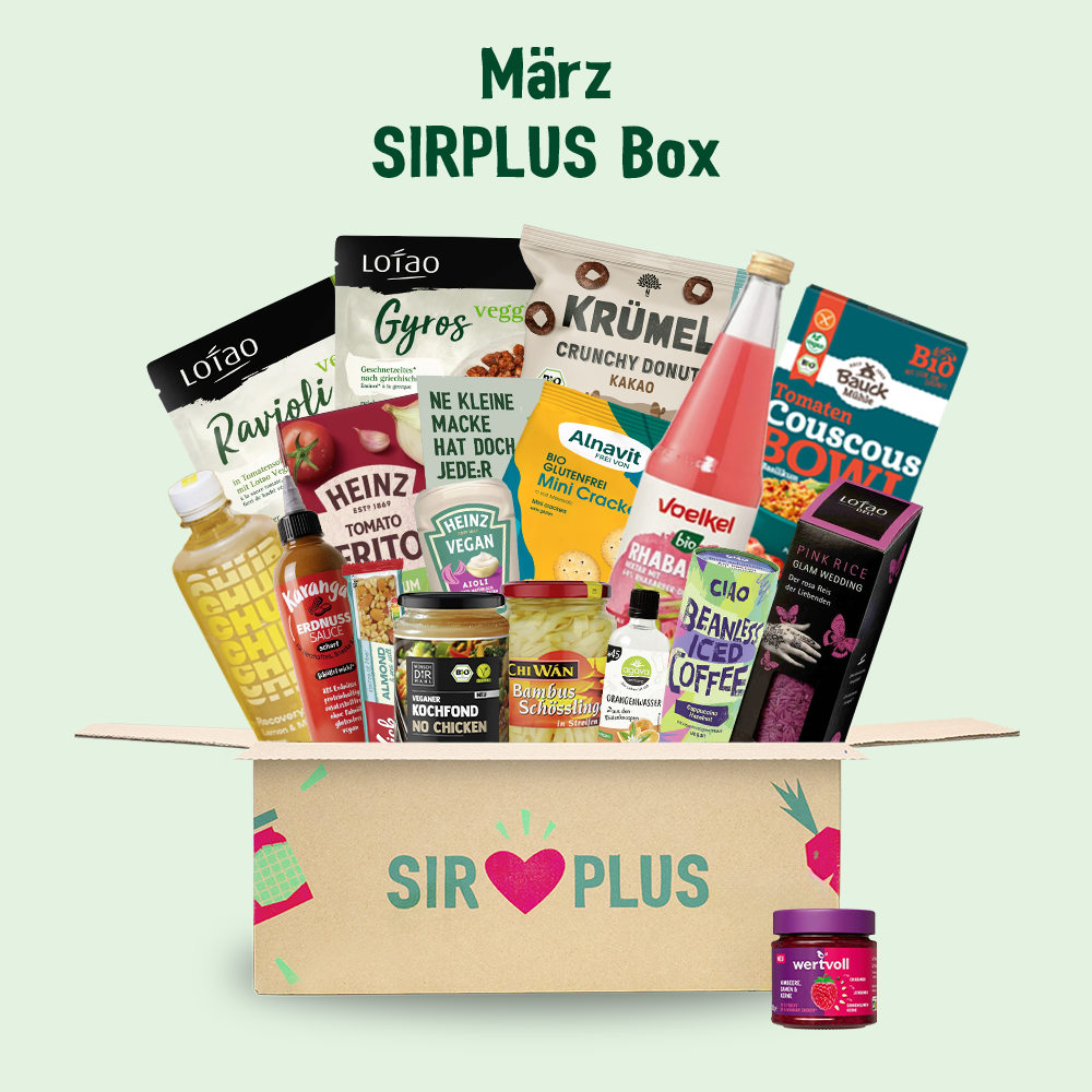 SIRPLUS Box März als Probe
