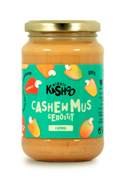 MightyKashoo Cashewmus geröstet & cremig, 350g