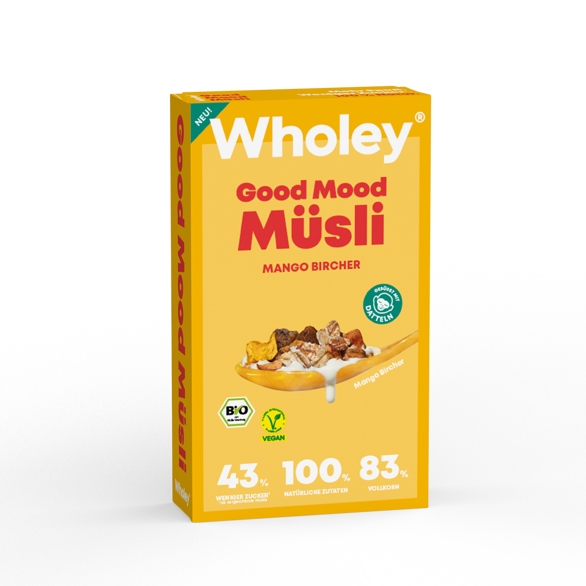 Wholey Mango Bircher Müsli, 400g
