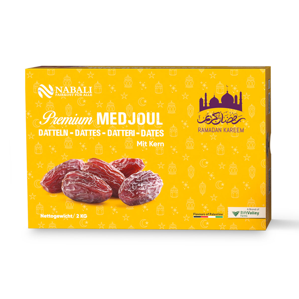 Nabali Premium Medjoul Datteln, 2kg