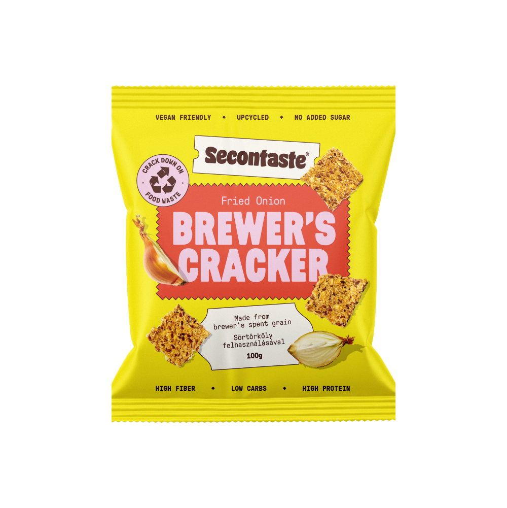 Secontaste Brewer's Cracker Röstzwiebeln, 100g