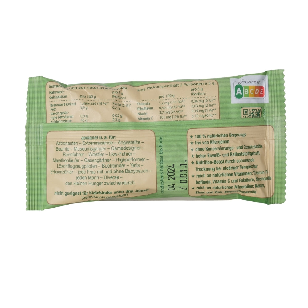 Erbsensnack