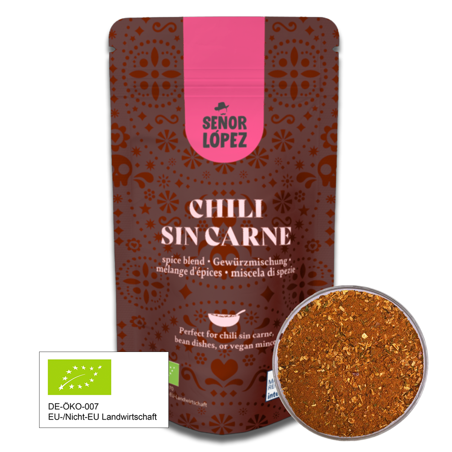 Senor Lopez Bio Chili Sin Carne Gewürzmischung, 30 g