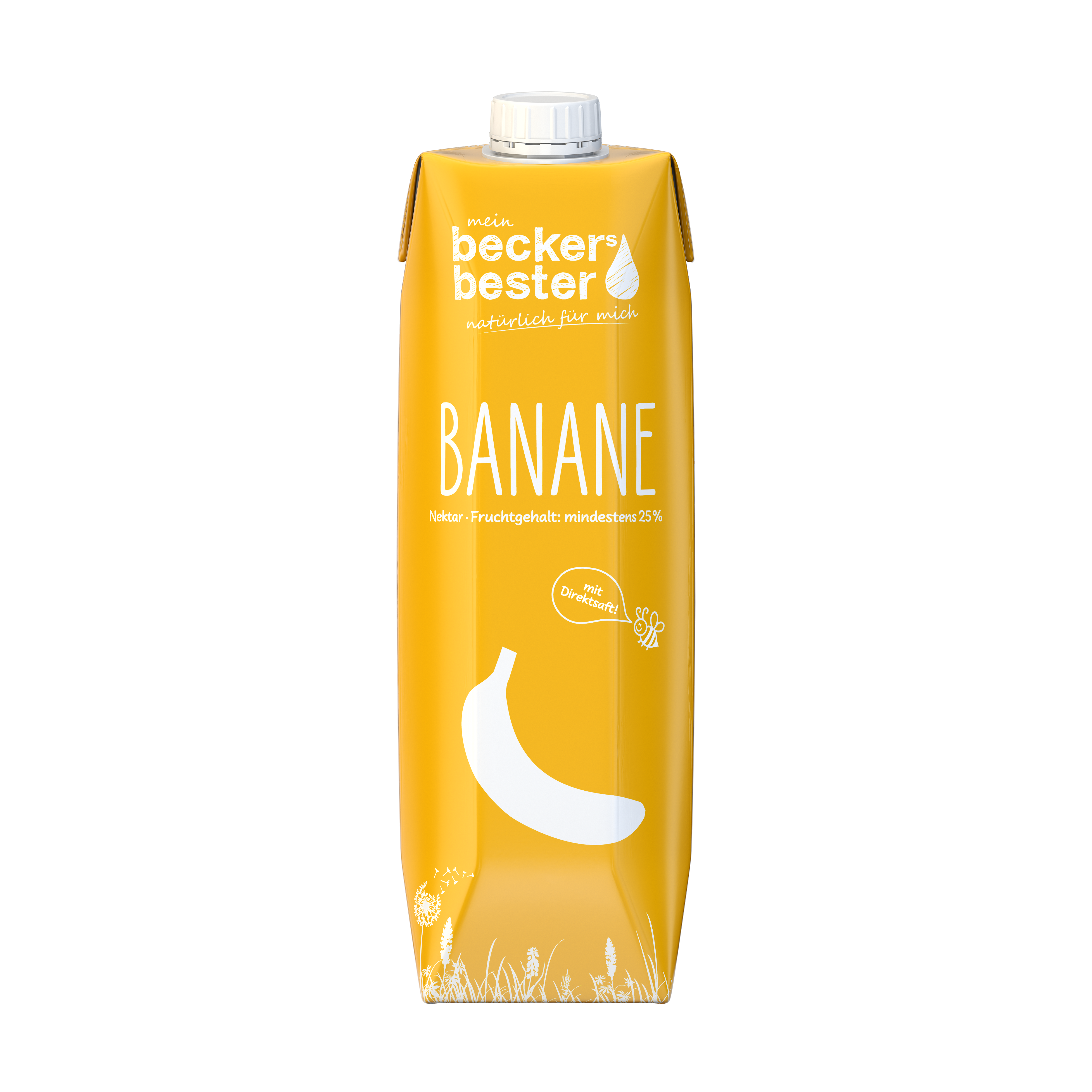 beckers bester: Bananennektar - Vegan, 1L