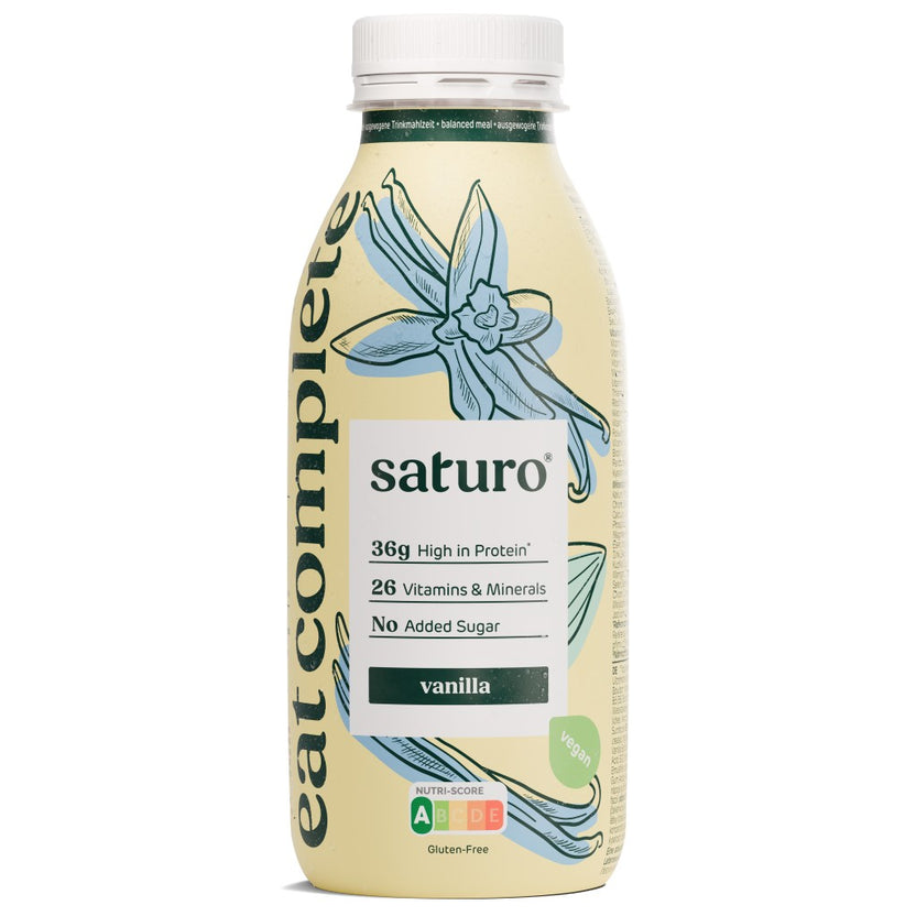 Saturo Ready-to-Drink Vanille - Vegan, 400ml