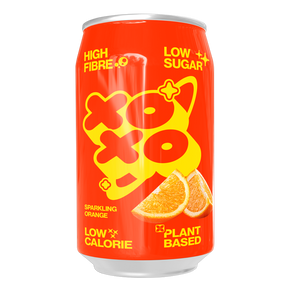 XOXO Orange Prebiotic Sparkling Soda, 24x330ml