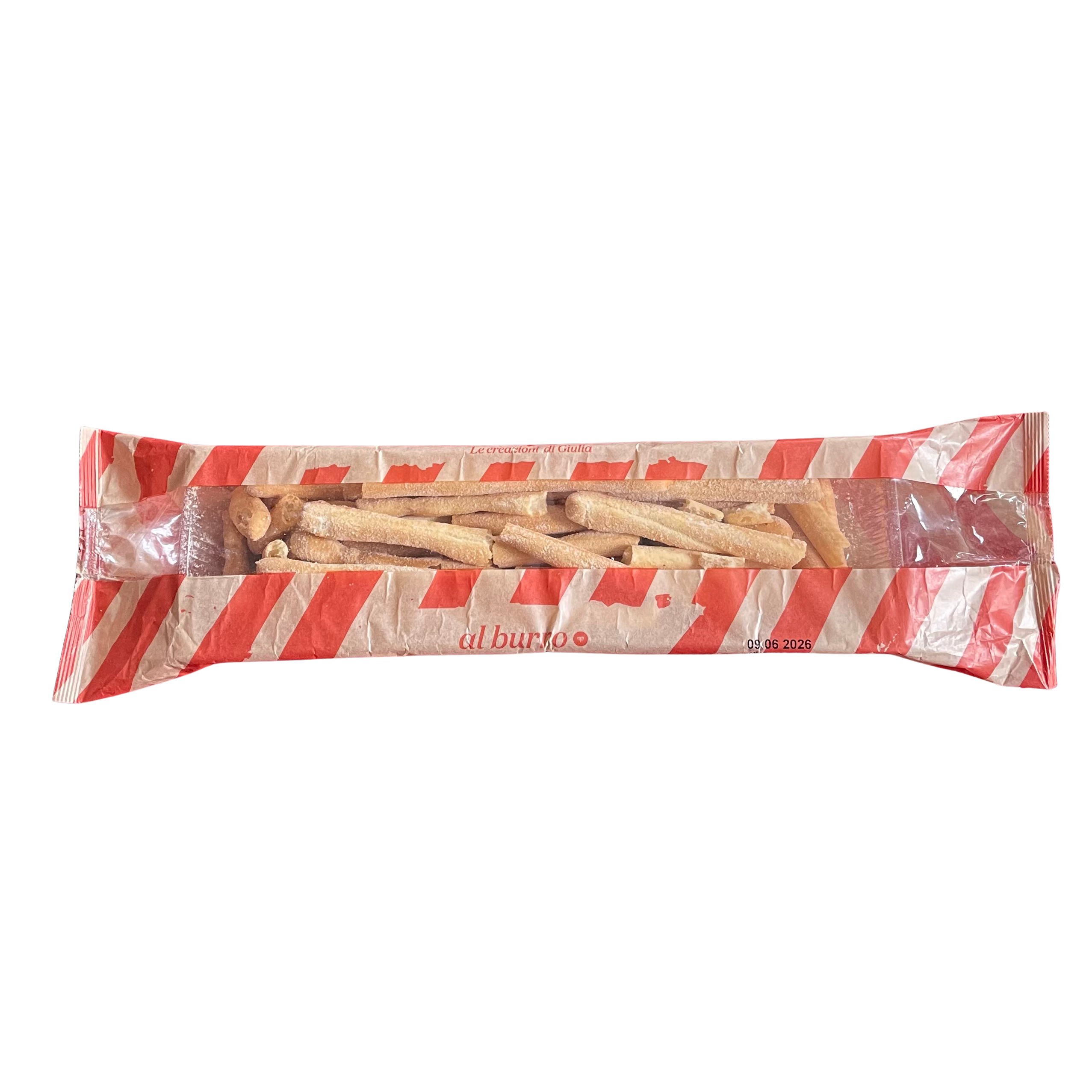 Le creazioni di Giulia - Grissini Al Burro - Vegetarisch, 200g