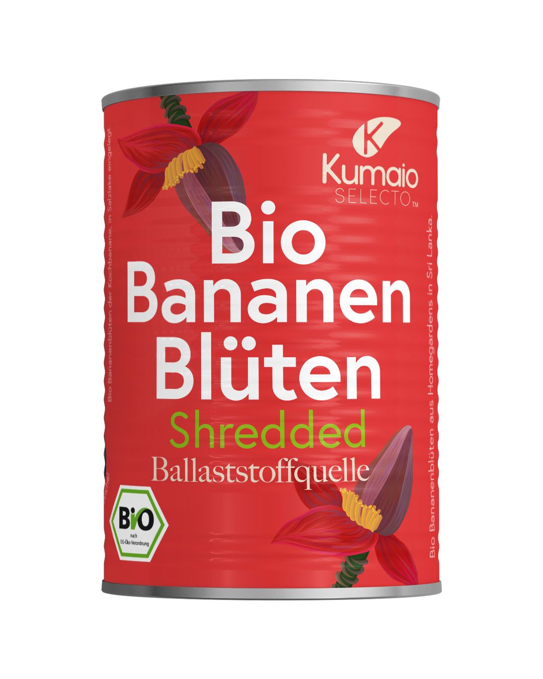Kumaio Bio Bananenblüten shredded