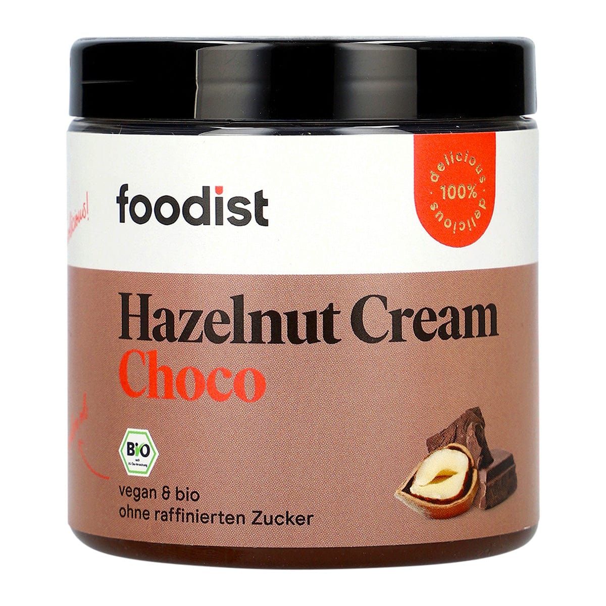 Foodist Bio Haselnuss Creme Choco, 250g