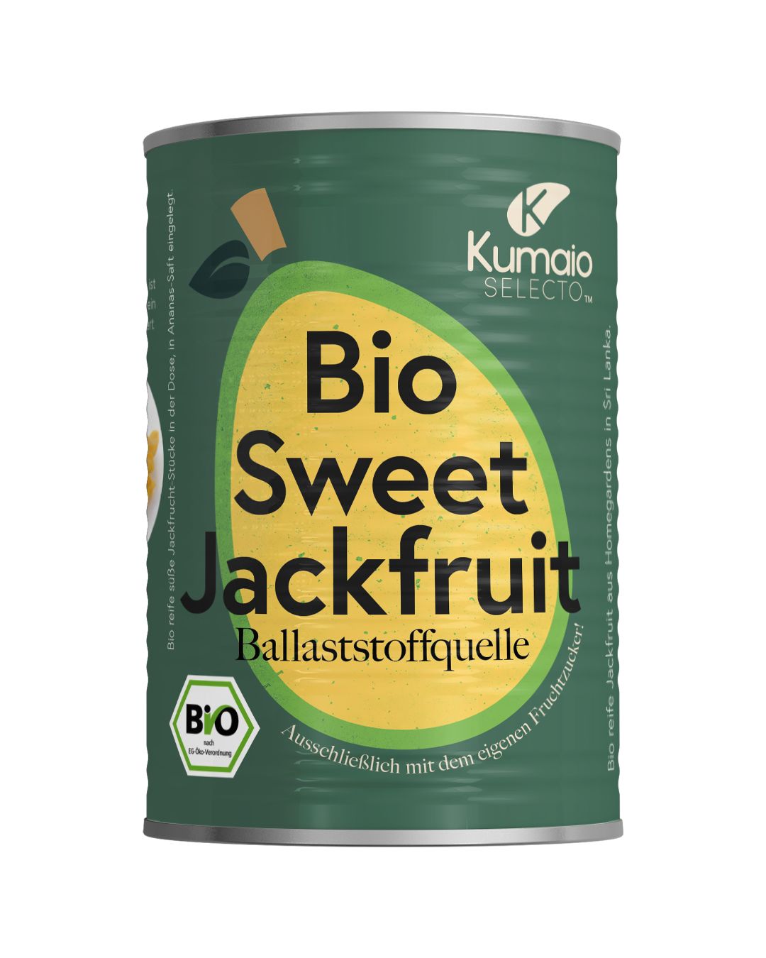 Kumaio Bio süße Jackfruit in Ananassaft