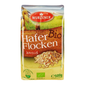 Bio Wurzener Haferflocken Kernig Großblatt, 500g