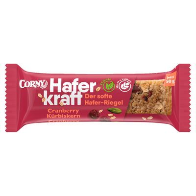 Corny Haferkraft Cranberry Kürbiskern - vegan, 65g