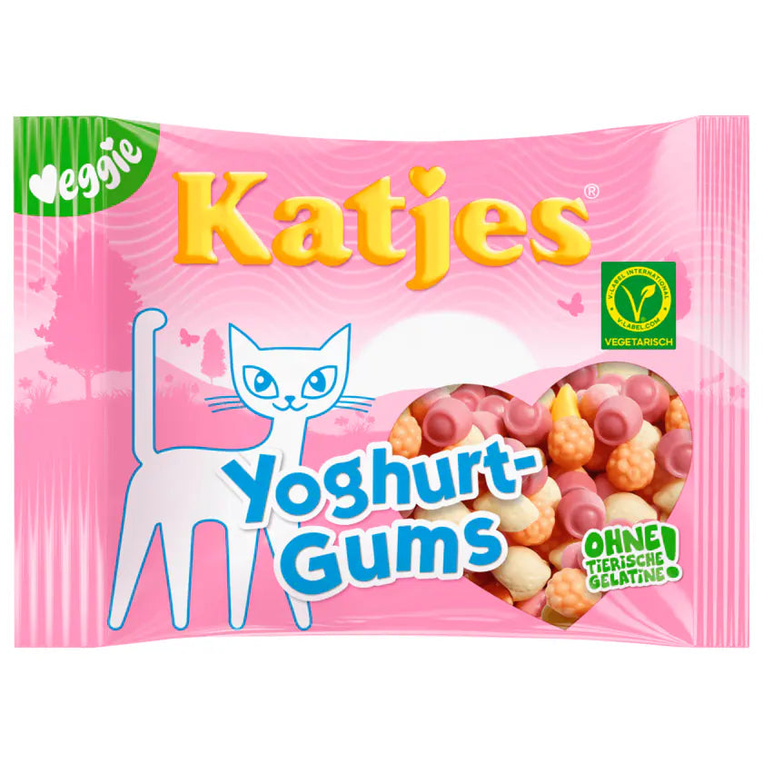 Katjes Yoghurt Gums - Veggie, 175g