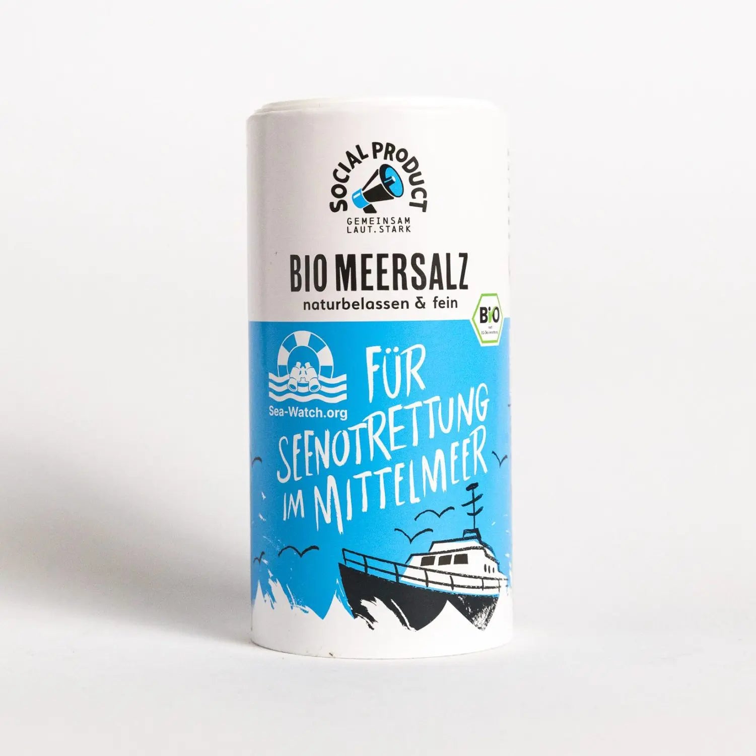 SocialProduct Bio Meersalz x SEA-WATCH