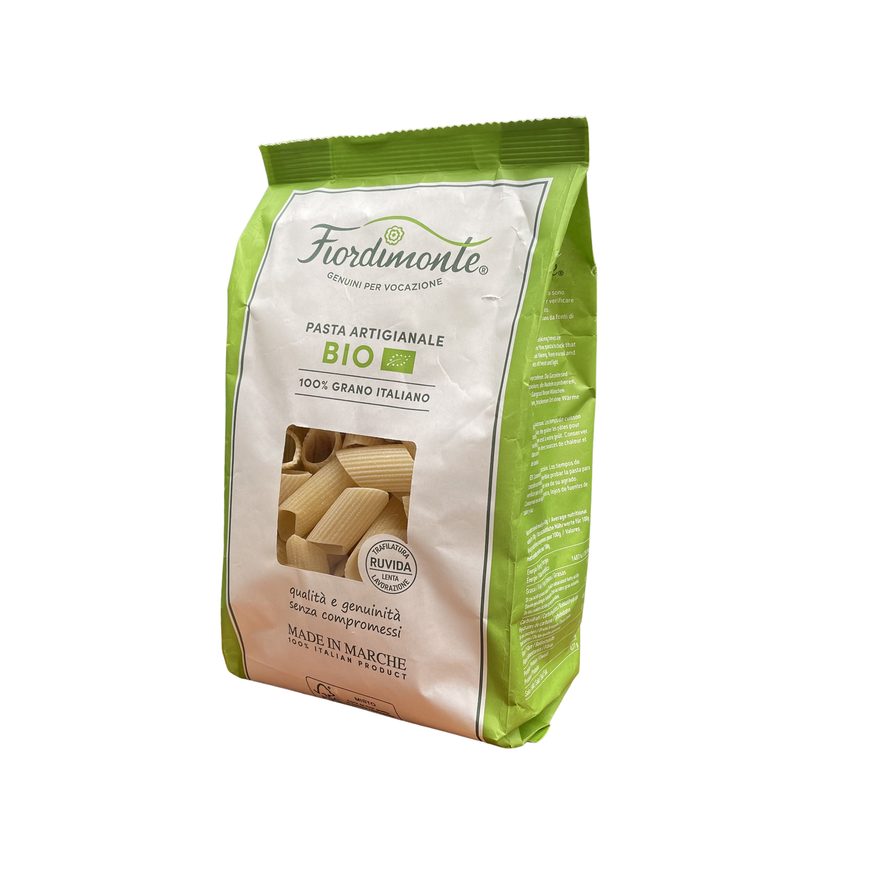 Fiordimonte Pennoni - Vegan & Bio, 500g