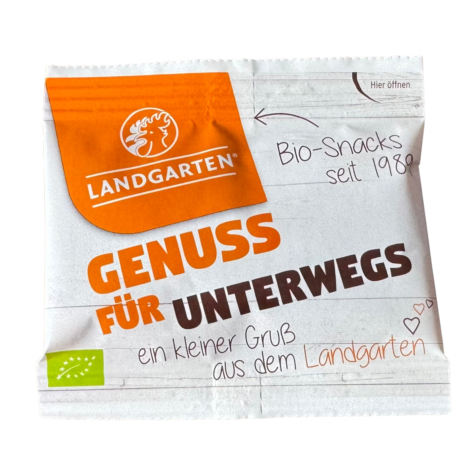 Landgarten Bio Müsli- oder Salattopping / Protein Snack Mix - Cranberry & Apfel, 15g