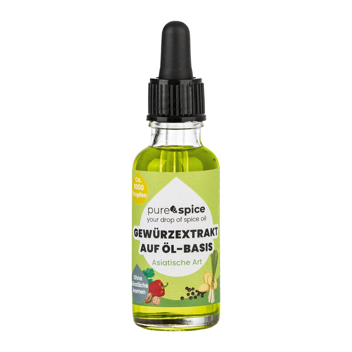 Pure & Spice Gewürzextrakt auf Öl-Basis Asiatische Art, 30ml