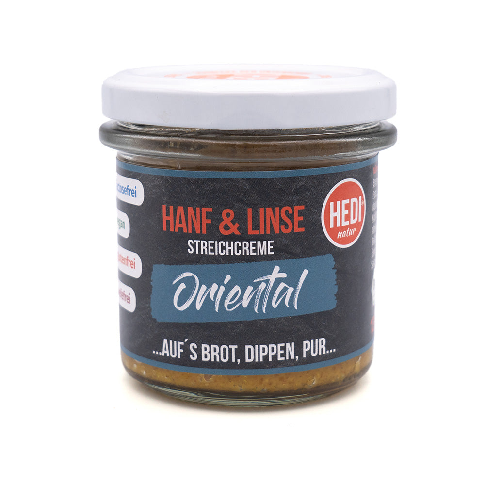 Hanf & Linsen Strichcreme oriental