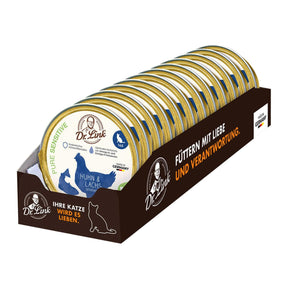 Katzenfutter Pure Sensitive Huhn und Lachs [12er Pack], 12x85g