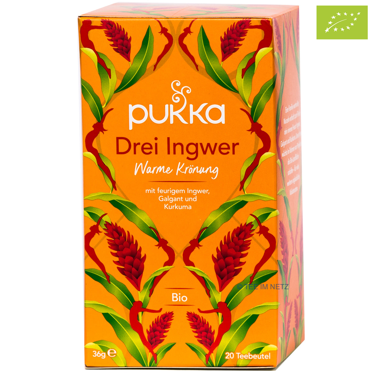 20x 1.8g Pukka Bio-Kräutertee drei Ingwer