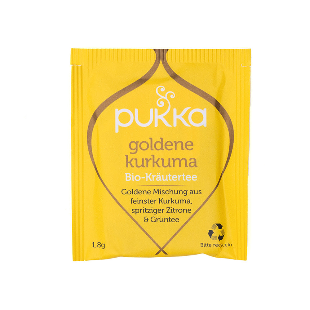 20x 1.8g Pukka Bio-Kräutertee goldene Kurkuma