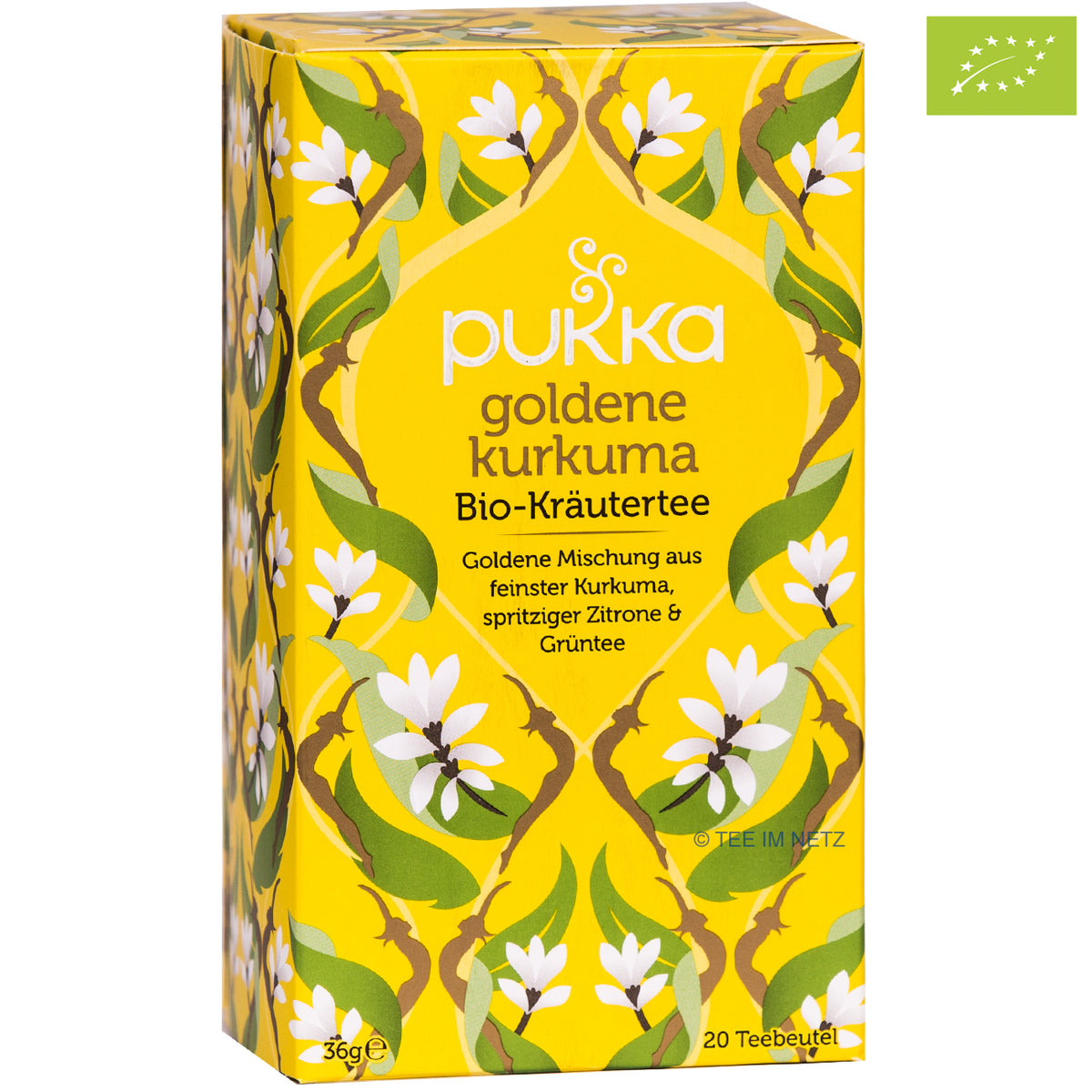 20x 1.8g Pukka Bio-Kräutertee goldene Kurkuma