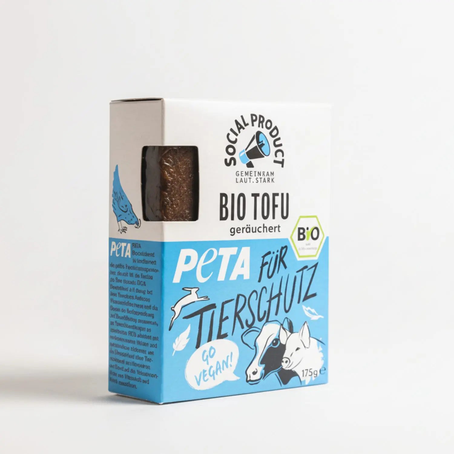 SocialProduct Bio Tofu Geräuchert x PETA