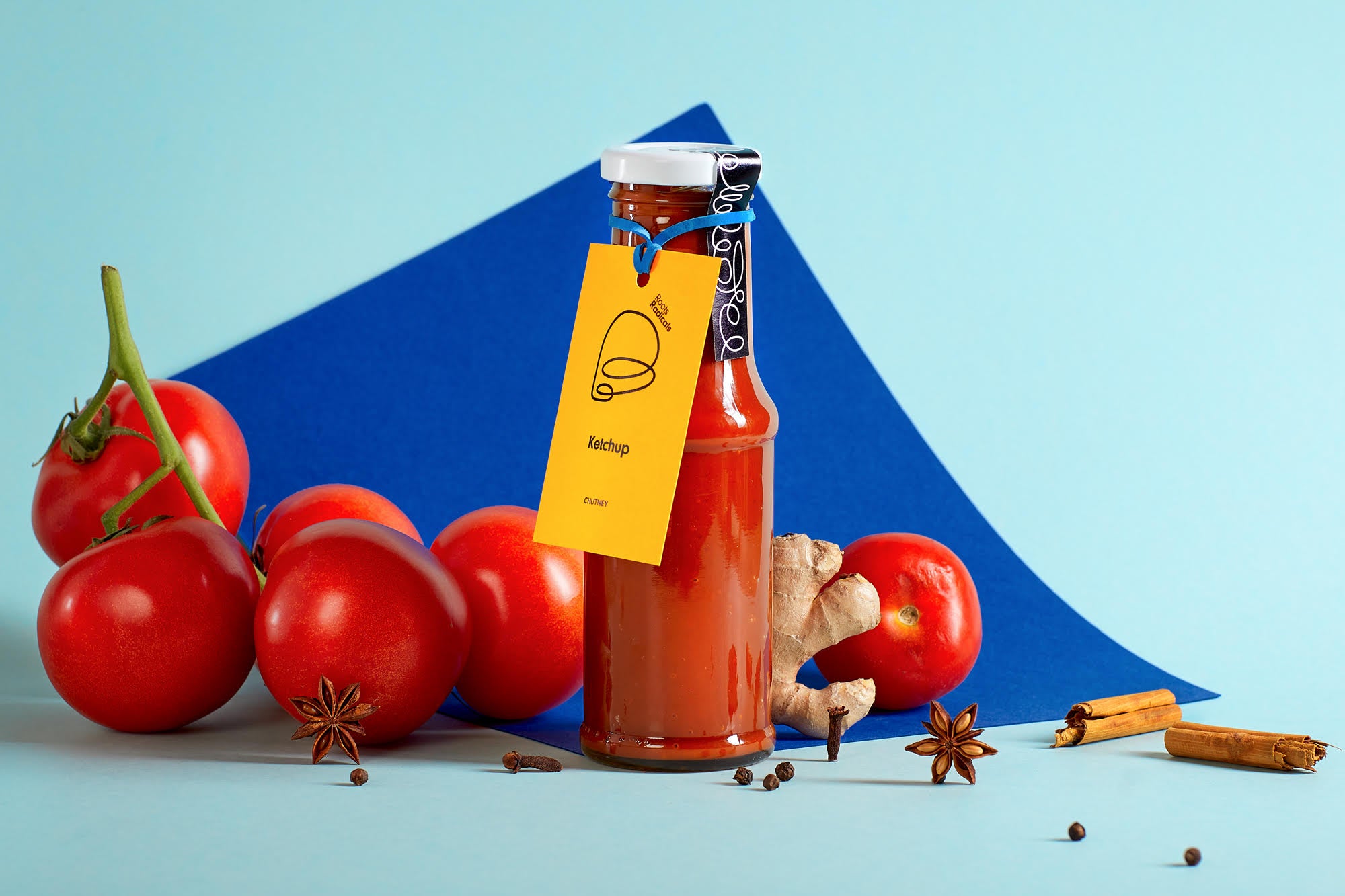 RootsRadicals slow-cooked Ketchup, 230g - vegan und glutenfrei