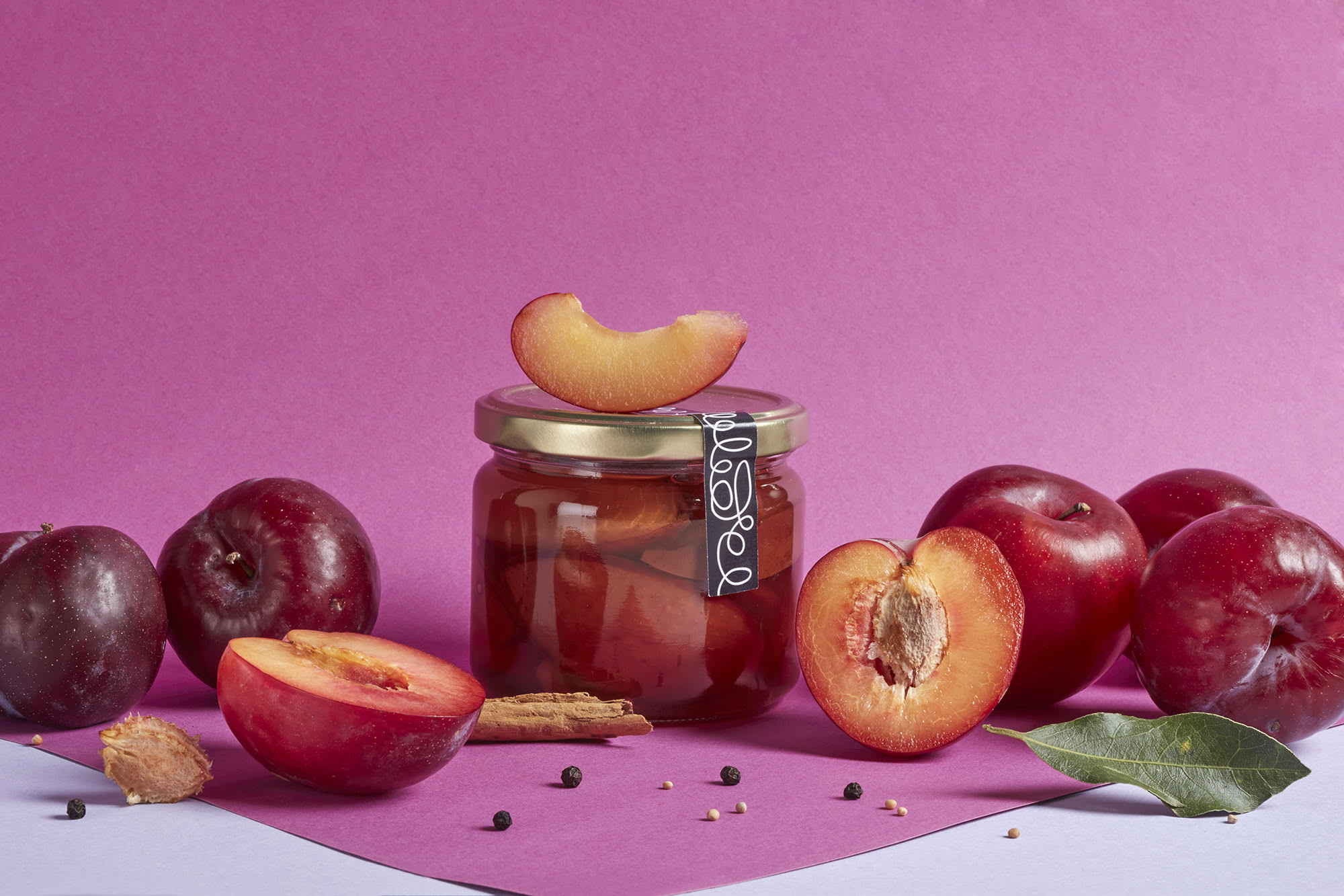 RootsRadicals Eingelegte Pflaumen, 230g - vegan und glutenfrei